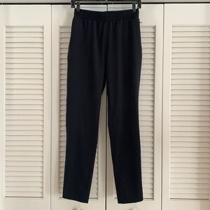 Lole Women’s Black Travel Pants w/ Elastic Waist Straight Leg Lightweight Size S